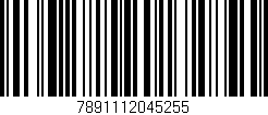 Código de barras (EAN, GTIN, SKU, ISBN): '7891112045255'