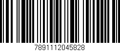 Código de barras (EAN, GTIN, SKU, ISBN): '7891112045828'