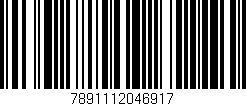 Código de barras (EAN, GTIN, SKU, ISBN): '7891112046917'