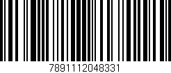 Código de barras (EAN, GTIN, SKU, ISBN): '7891112048331'