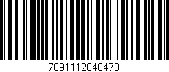 Código de barras (EAN, GTIN, SKU, ISBN): '7891112048478'