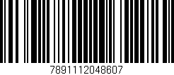 Código de barras (EAN, GTIN, SKU, ISBN): '7891112048607'