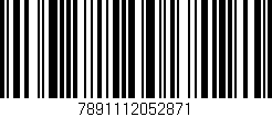 Código de barras (EAN, GTIN, SKU, ISBN): '7891112052871'