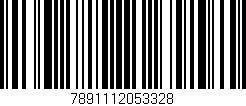 Código de barras (EAN, GTIN, SKU, ISBN): '7891112053328'