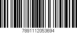 Código de barras (EAN, GTIN, SKU, ISBN): '7891112053694'