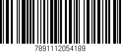 Código de barras (EAN, GTIN, SKU, ISBN): '7891112054189'