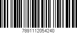 Código de barras (EAN, GTIN, SKU, ISBN): '7891112054240'