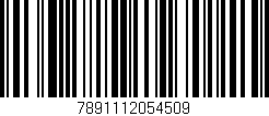 Código de barras (EAN, GTIN, SKU, ISBN): '7891112054509'
