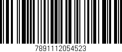 Código de barras (EAN, GTIN, SKU, ISBN): '7891112054523'