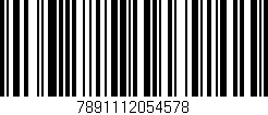 Código de barras (EAN, GTIN, SKU, ISBN): '7891112054578'