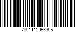 Código de barras (EAN, GTIN, SKU, ISBN): '7891112056695'