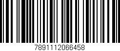 Código de barras (EAN, GTIN, SKU, ISBN): '7891112066458'