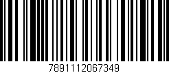 Código de barras (EAN, GTIN, SKU, ISBN): '7891112067349'