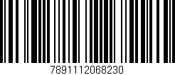 Código de barras (EAN, GTIN, SKU, ISBN): '7891112068230'
