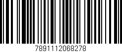 Código de barras (EAN, GTIN, SKU, ISBN): '7891112068278'