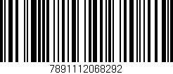 Código de barras (EAN, GTIN, SKU, ISBN): '7891112068292'