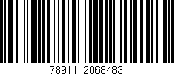 Código de barras (EAN, GTIN, SKU, ISBN): '7891112068483'