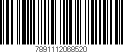 Código de barras (EAN, GTIN, SKU, ISBN): '7891112068520'