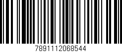 Código de barras (EAN, GTIN, SKU, ISBN): '7891112068544'