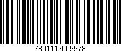 Código de barras (EAN, GTIN, SKU, ISBN): '7891112069978'