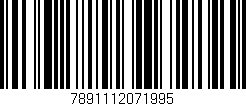 Código de barras (EAN, GTIN, SKU, ISBN): '7891112071995'