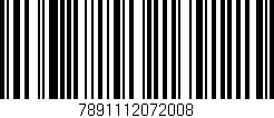 Código de barras (EAN, GTIN, SKU, ISBN): '7891112072008'