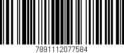 Código de barras (EAN, GTIN, SKU, ISBN): '7891112077584'