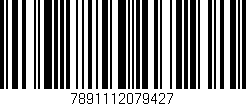Código de barras (EAN, GTIN, SKU, ISBN): '7891112079427'