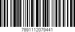 Código de barras (EAN, GTIN, SKU, ISBN): '7891112079441'