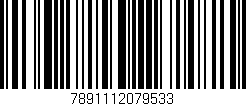 Código de barras (EAN, GTIN, SKU, ISBN): '7891112079533'