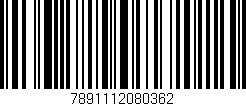 Código de barras (EAN, GTIN, SKU, ISBN): '7891112080362'