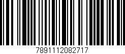 Código de barras (EAN, GTIN, SKU, ISBN): '7891112082717'