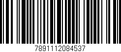 Código de barras (EAN, GTIN, SKU, ISBN): '7891112084537'