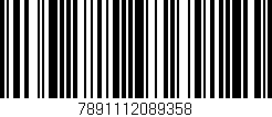 Código de barras (EAN, GTIN, SKU, ISBN): '7891112089358'