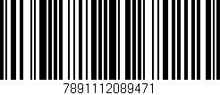 Código de barras (EAN, GTIN, SKU, ISBN): '7891112089471'