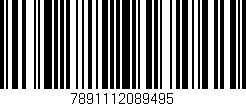 Código de barras (EAN, GTIN, SKU, ISBN): '7891112089495'