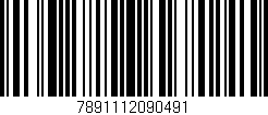 Código de barras (EAN, GTIN, SKU, ISBN): '7891112090491'