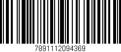 Código de barras (EAN, GTIN, SKU, ISBN): '7891112094369'
