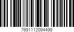 Código de barras (EAN, GTIN, SKU, ISBN): '7891112094499'
