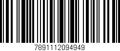 Código de barras (EAN, GTIN, SKU, ISBN): '7891112094949'