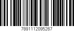 Código de barras (EAN, GTIN, SKU, ISBN): '7891112095267'