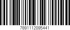 Código de barras (EAN, GTIN, SKU, ISBN): '7891112095441'