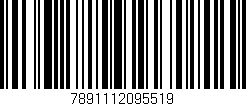 Código de barras (EAN, GTIN, SKU, ISBN): '7891112095519'