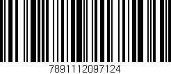 Código de barras (EAN, GTIN, SKU, ISBN): '7891112097124'