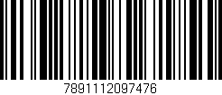 Código de barras (EAN, GTIN, SKU, ISBN): '7891112097476'