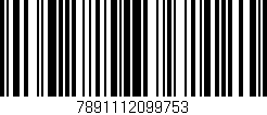 Código de barras (EAN, GTIN, SKU, ISBN): '7891112099753'