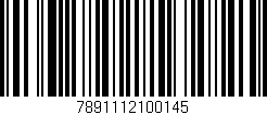 Código de barras (EAN, GTIN, SKU, ISBN): '7891112100145'