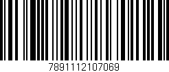 Código de barras (EAN, GTIN, SKU, ISBN): '7891112107069'