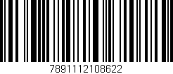 Código de barras (EAN, GTIN, SKU, ISBN): '7891112108622'