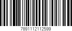 Código de barras (EAN, GTIN, SKU, ISBN): '7891112112599'